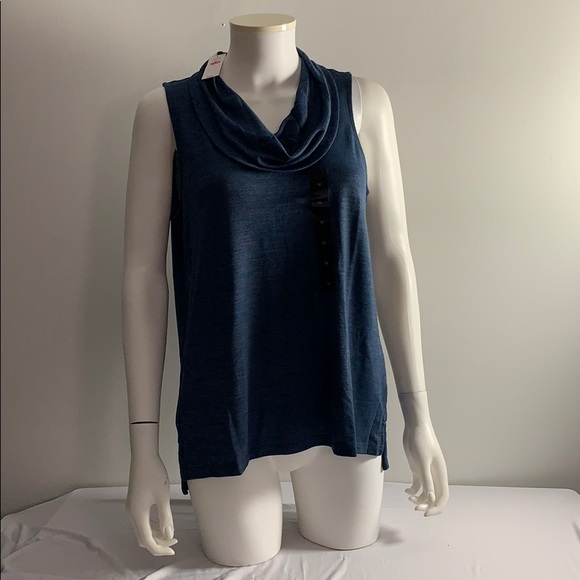Banana Republic Cowl Neck Sleeveless Top NWT Med - Picture 1 of 6